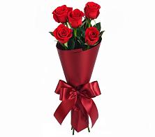 Букет 5 Красных роз Эдлесс Лав в Заполярном Мурманской области