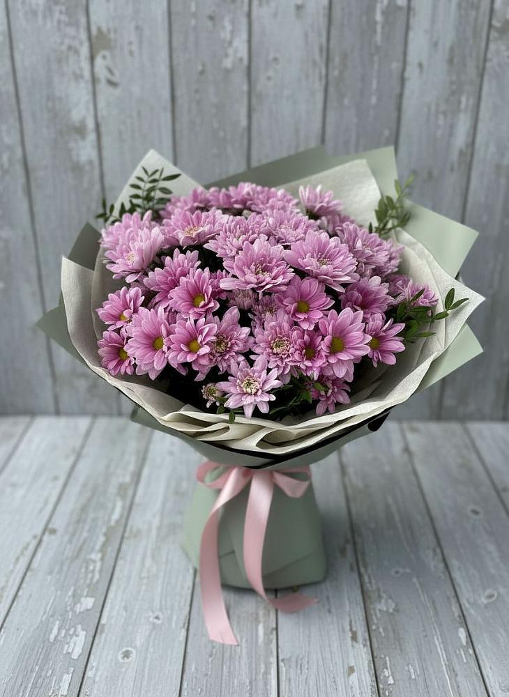 Букет цветов из: Хризантемы в Заполярном Мурманской области