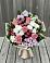 Букет цветов из: Альстромерии, Гвоздики, Розы и Хризантемы в Заполярном Мурманской области