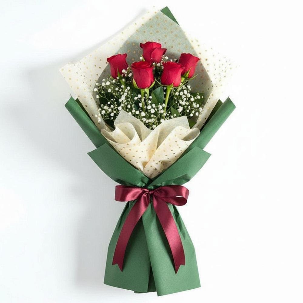 Букет цветов из: Розы в Заполярном Мурманской области