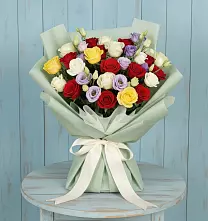 Букет цветов из:  Розы в Заполярном Мурманской области