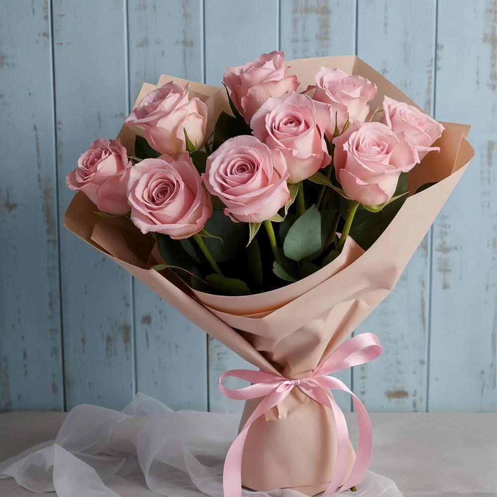 Букет цветов из: Розы в Заполярном Мурманской области