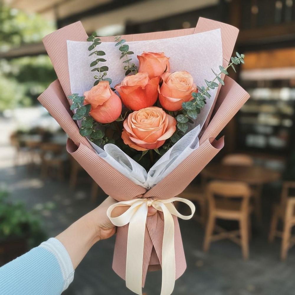 Букет цветов из: Розы в Заполярном Мурманской области