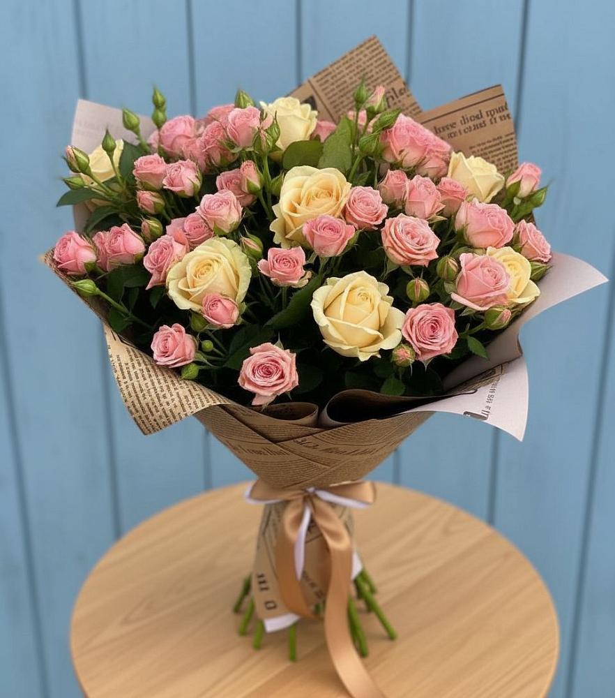 Букет цветов из: Розы в Заполярном Мурманской области