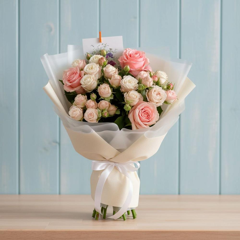 Букет цветов из: Розы в Заполярном Мурманской области