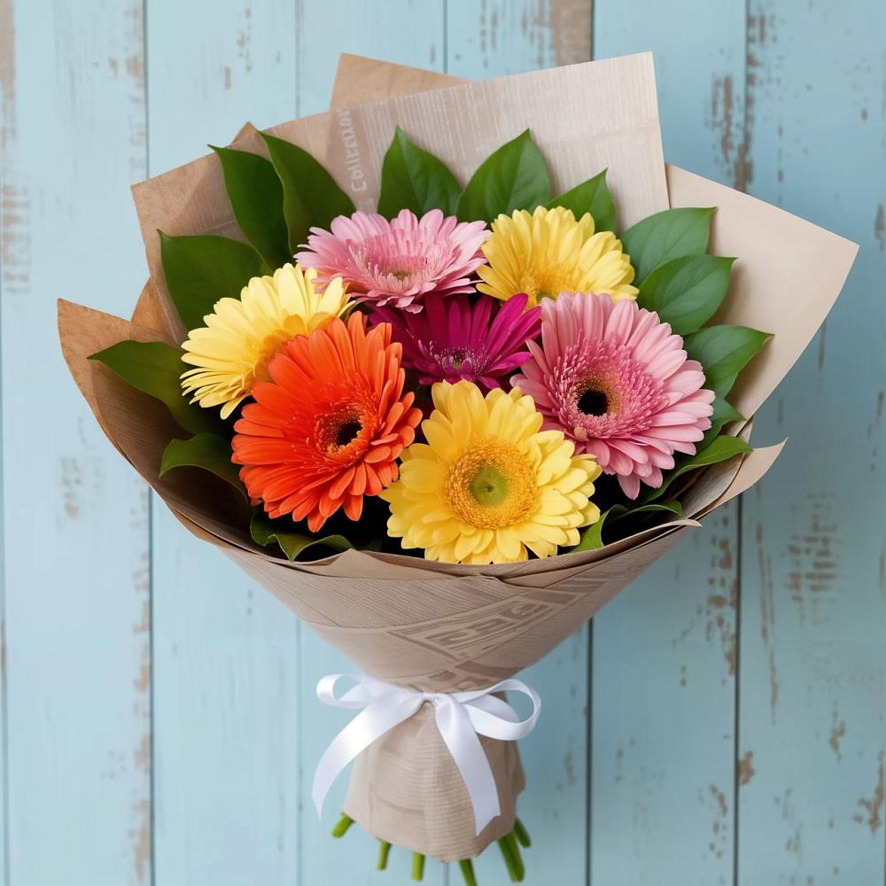 Букет цветов из: Герберы в Заполярном Мурманской области