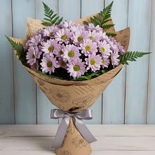 Букет цветов из:  Хризантемы в Заполярном Мурманской области