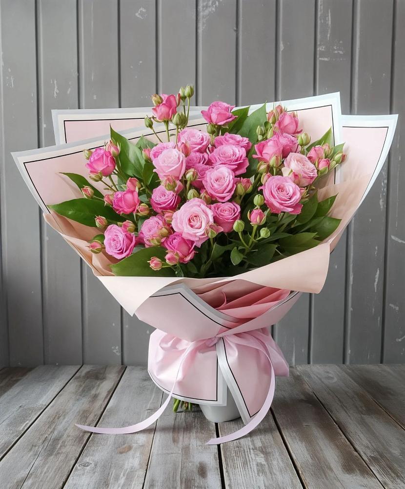 Букет Розовый кустик в Заполярном Мурманской области