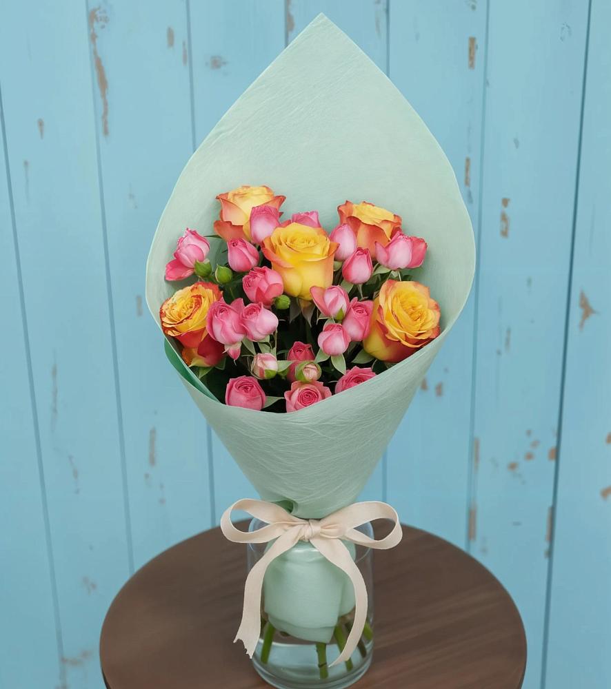 Букет цветов из: Розы в Заполярном Мурманской области