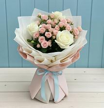 Букет цветов из:  Розы в Заполярном Мурманской области