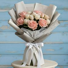 Букет цветов из:  Розы #REPLACE_PRED# Заполярном Мурманской области