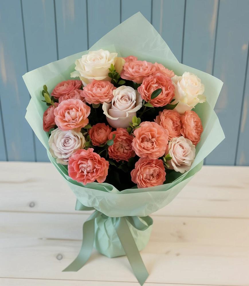 Букет цветов из: Розы в Заполярном Мурманской области