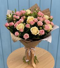 Букет цветов из:  Розы в Заполярном Мурманской области