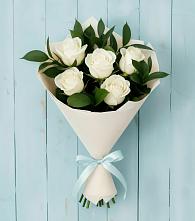 Букет цветов из:  Розы в Заполярном Мурманской области