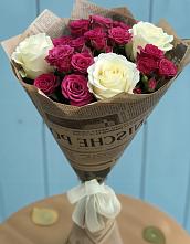 Букет цветов из:  Розы в Заполярном Мурманской области