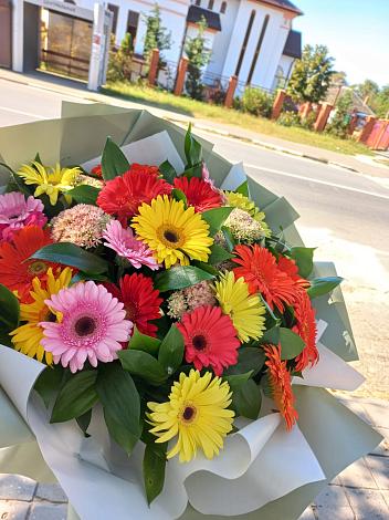 Букет цветов из: Герберы в Заполярном Мурманской области