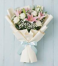 Букет цветов из:  Лилии в Заполярном Мурманской области